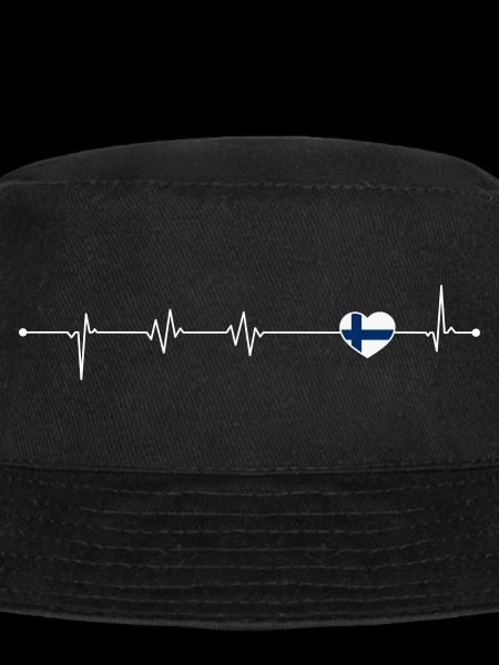 Heartbeat Love Finlande Drapeau