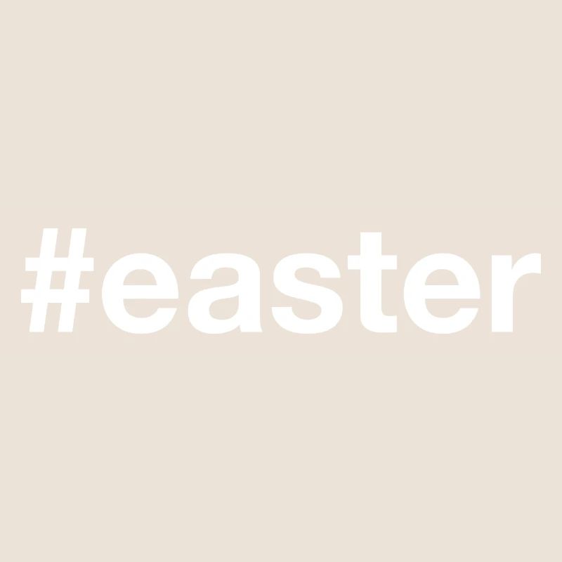 Hashtag de Pâques Ostern