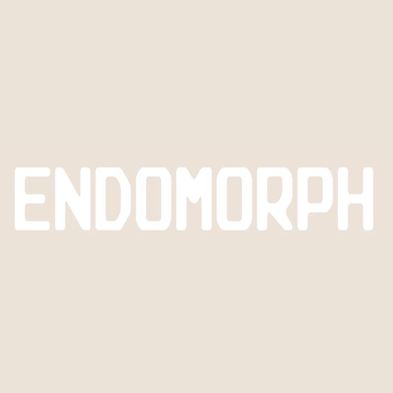 Endomorph T-Shirt - pour le type de corps endomorphe