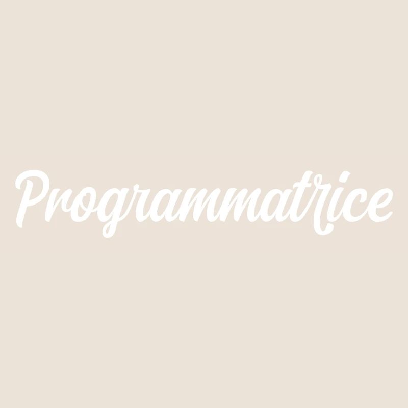Programmatrice