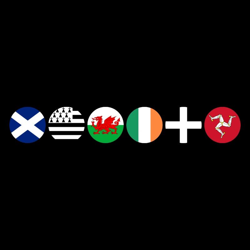 Celtic Nations Flags