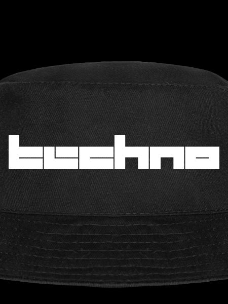 Techno-Musik geometrisches Logodesign