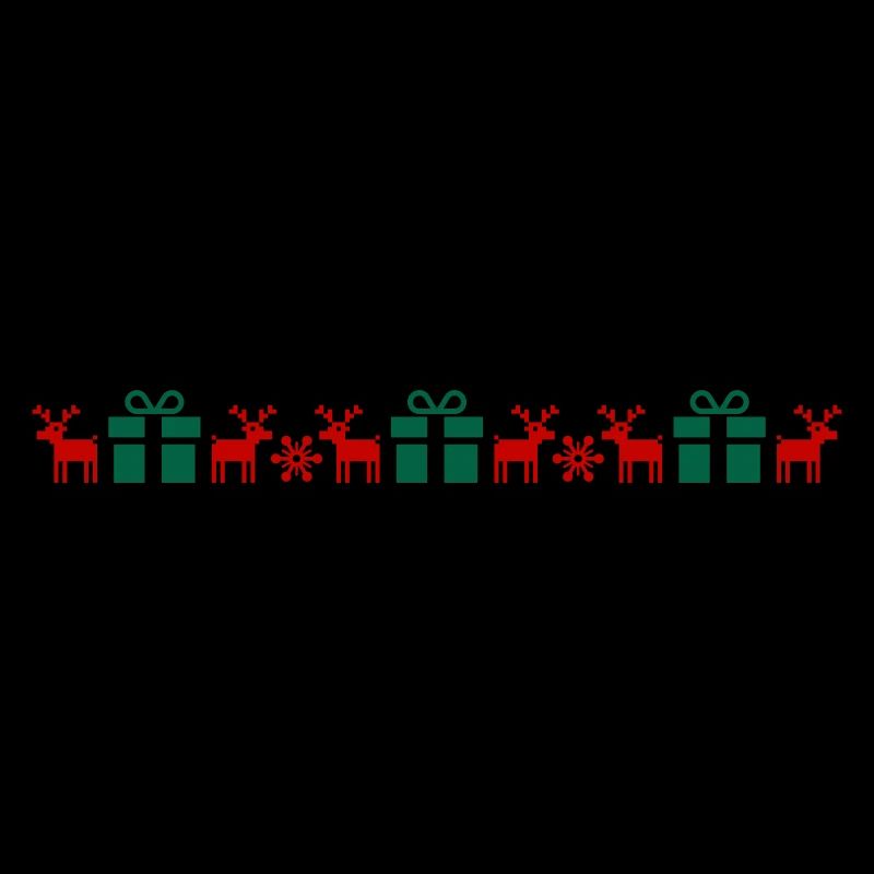 Norwegian Pattern, Christmas, Template, Your Text