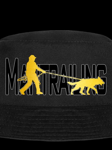 Mantrailing or / noir
