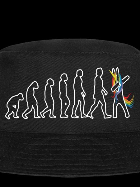 Evolution Einhorn dabbend