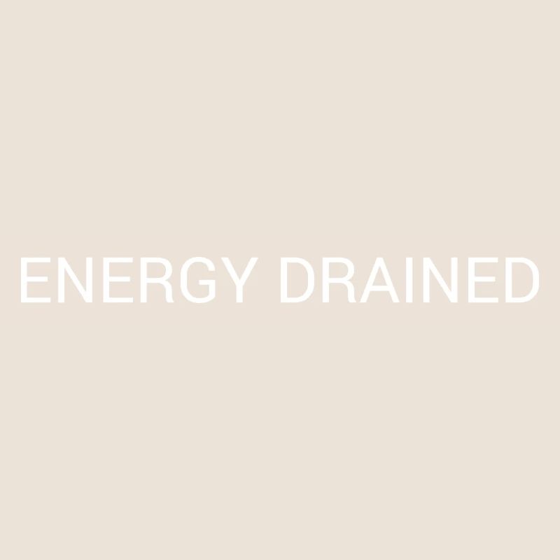 Énergie drainée – Conception minimale du texte