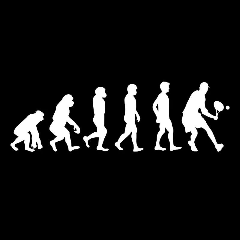 Squash Shirt Geschenk Squash Spieler Evolution