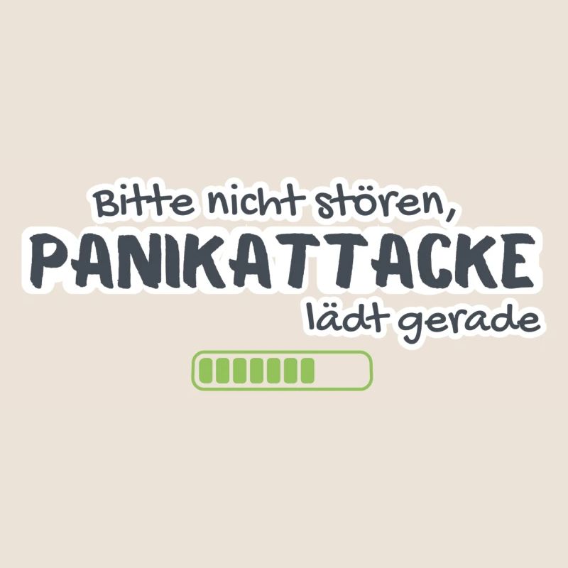 Please do not disturb, panic attack is just loading anxiety