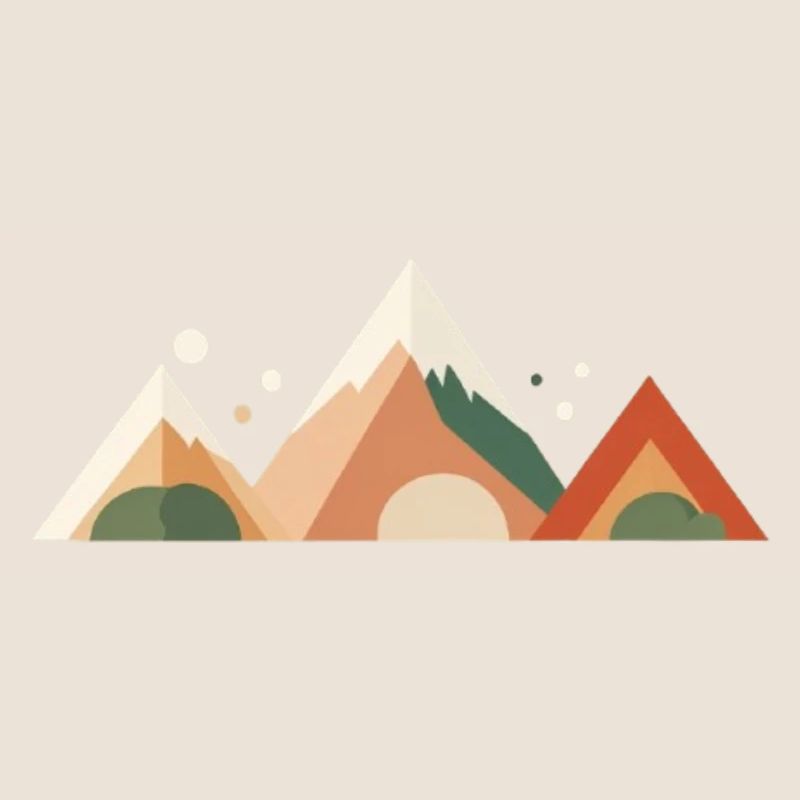 Alpine Sunset Peaks