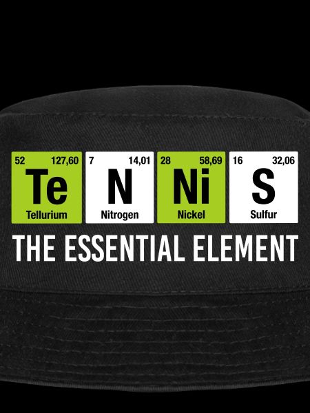 Tennis Essential Element Funny Chemistry
