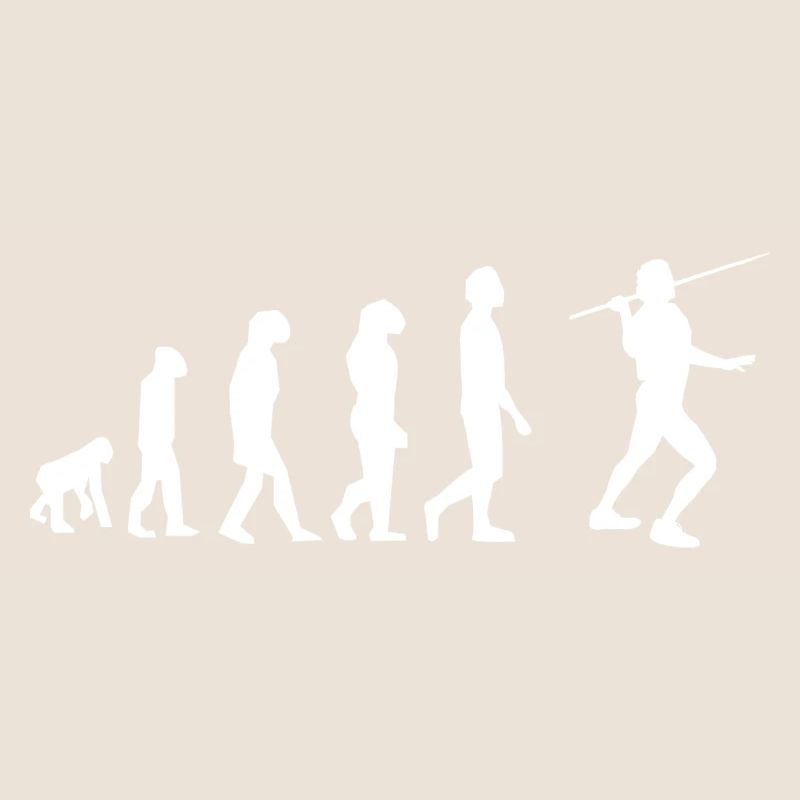 Speerwurf-Evolution
