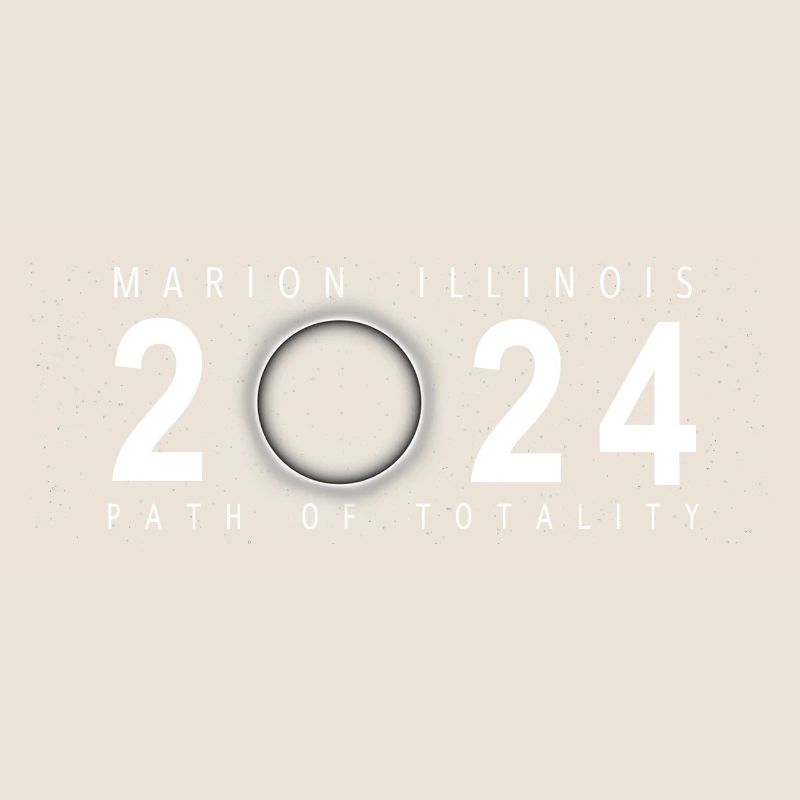 Eclipse de Soleil Marion Illinois 8 avril 2024