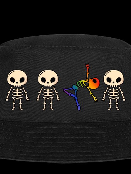 Dancer Skeleton Rainbow