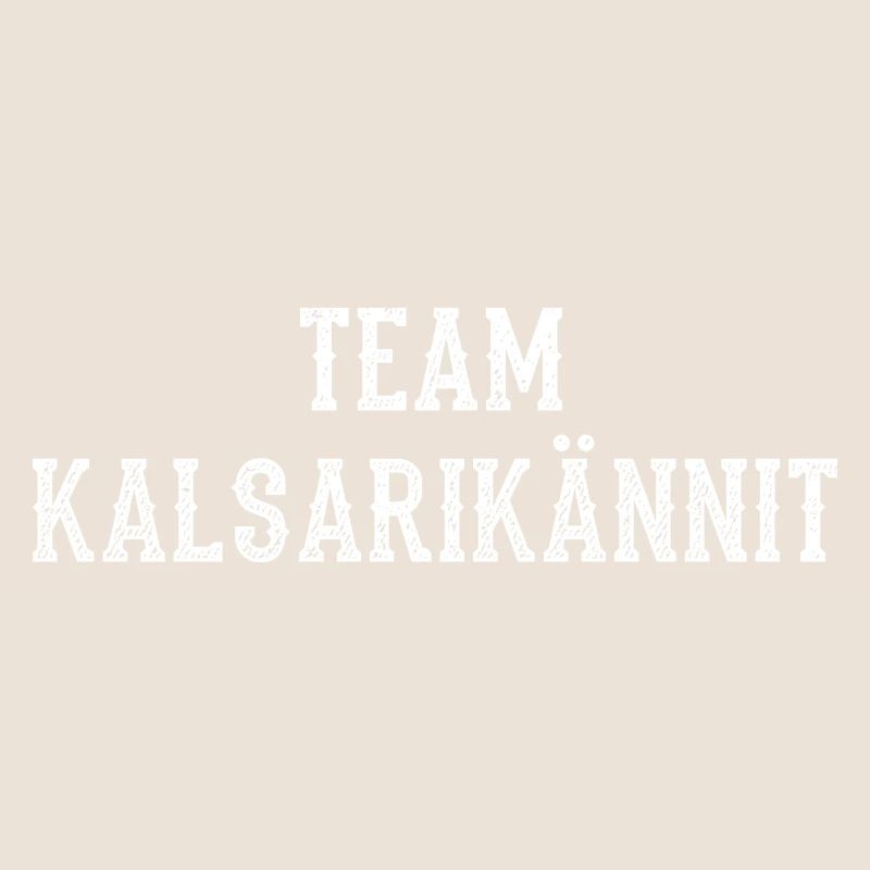 Conception de t-shirts de l’équipe Kalsarikännit