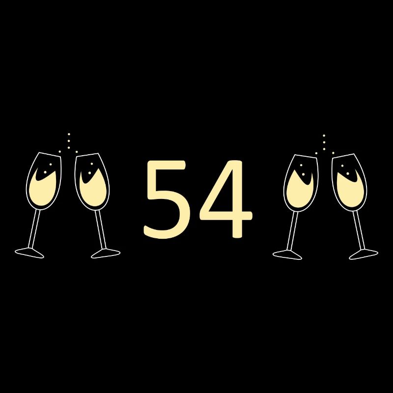 54e anniversaire 54 ans 54 numéro 54