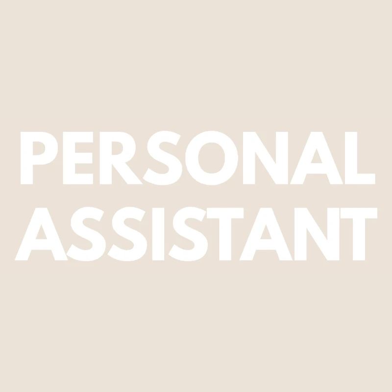 Personal assistant