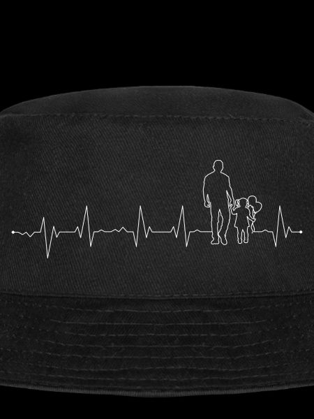 Silhouette de battement de cœur familial