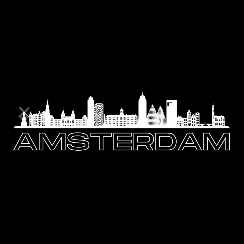Amsterdam - with skyline!