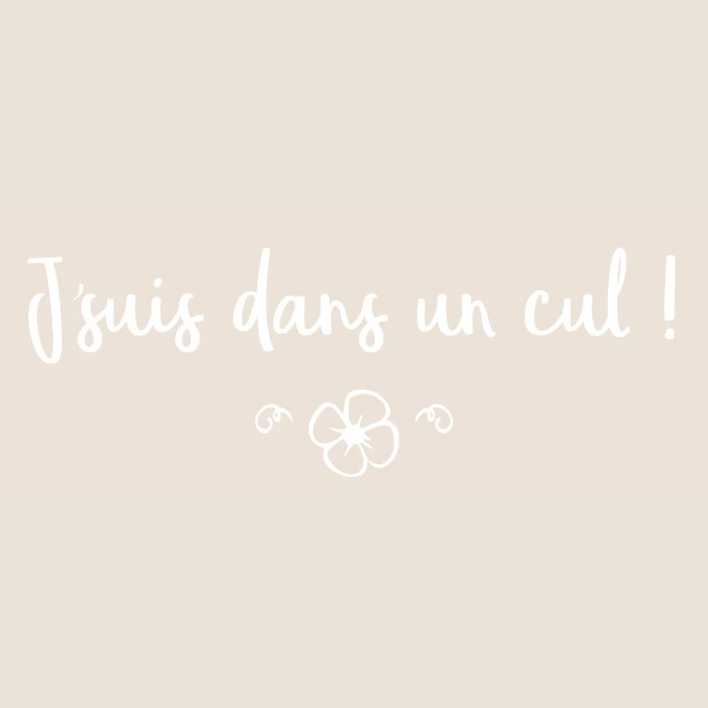 Je suis dans un cul