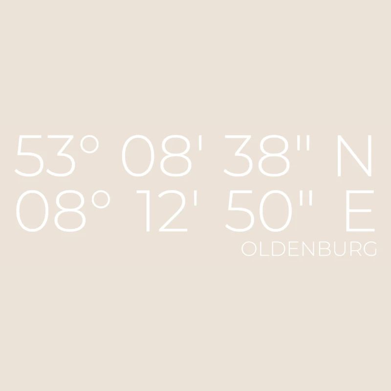 coordinates Oldenburg