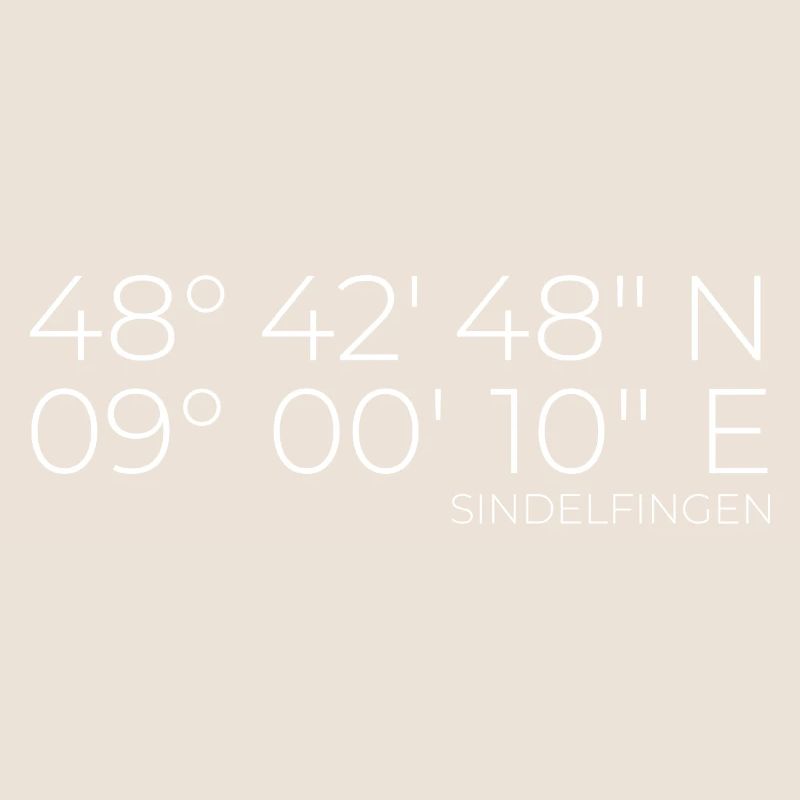 Coordinates Sindelfingen