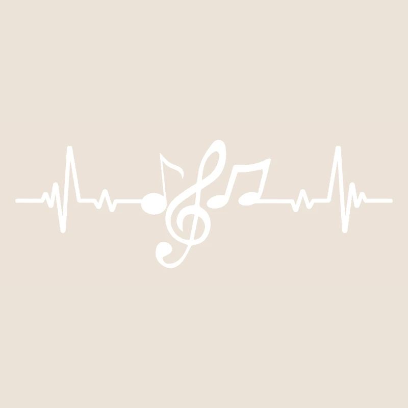 Musical Heartbeat Pattern Design