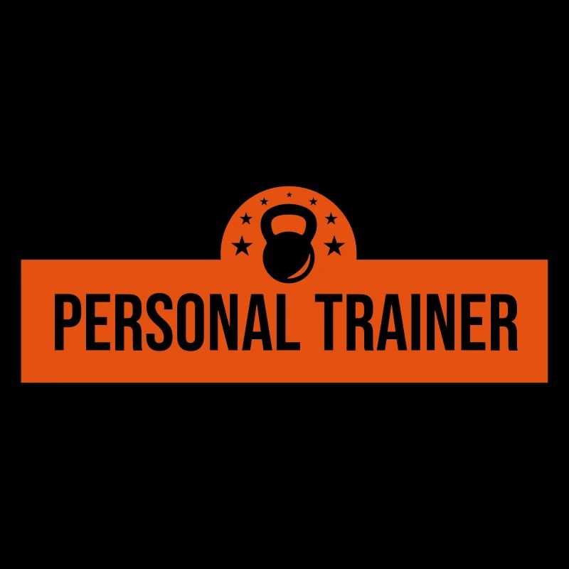 personal trainer with weight