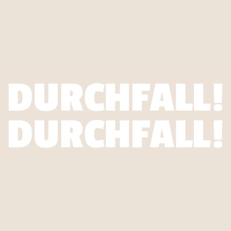 Durchfall! Durchfall! Lustiger Spruch Geschenk
