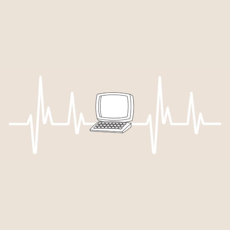 Computer-Herzfrequenz