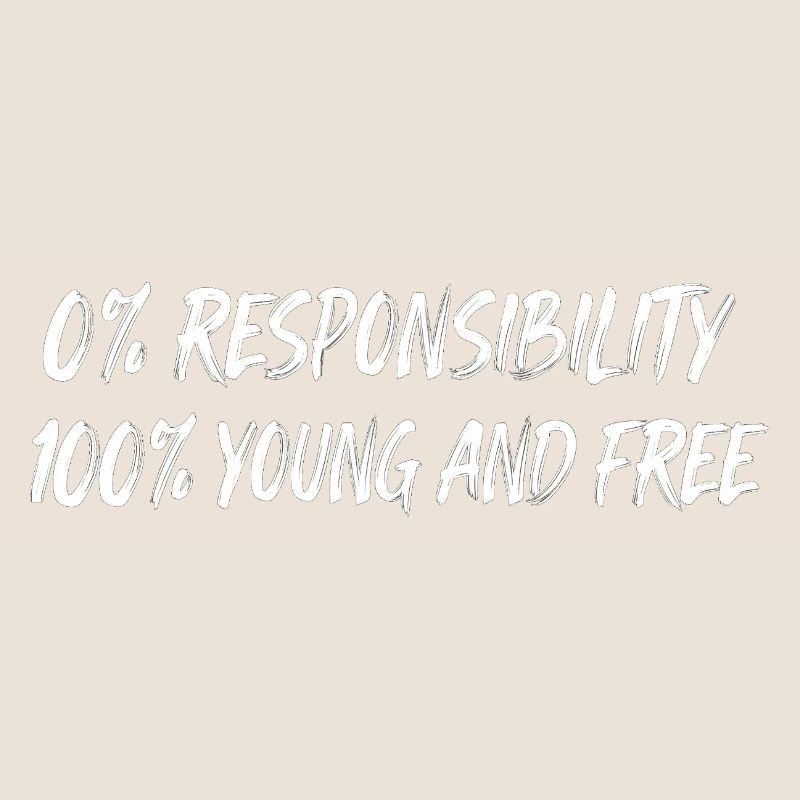 Jeune et libre : zéro responsabilité