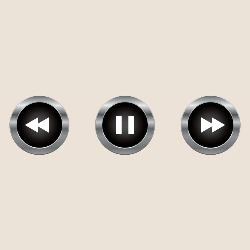 Audio control buttons