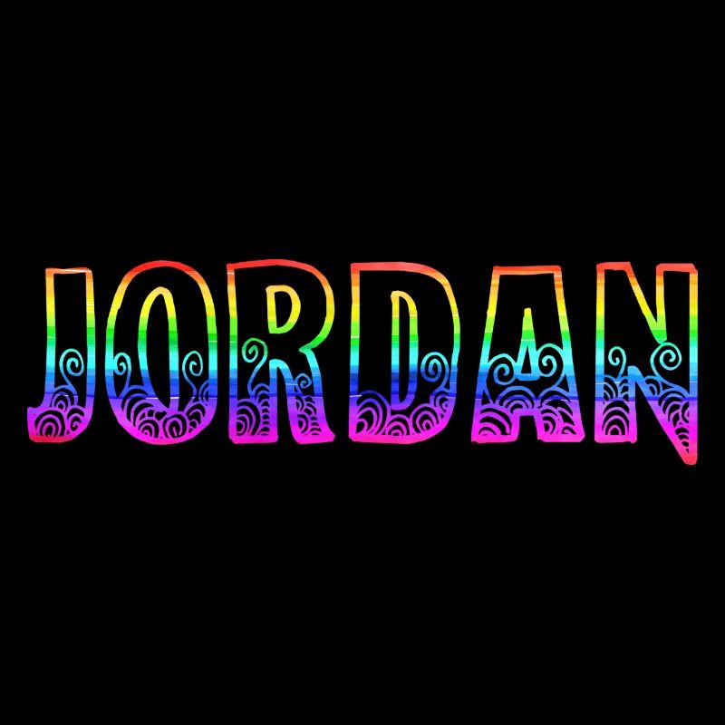jordan rs regenbogen