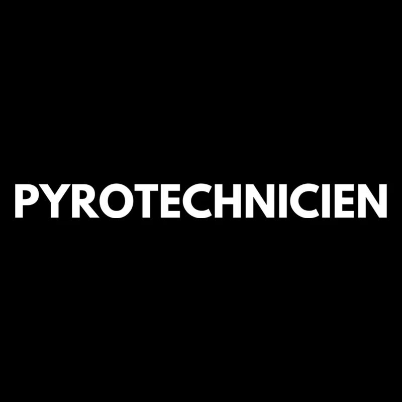 T-shirt Pyrotechnicien - Artificier