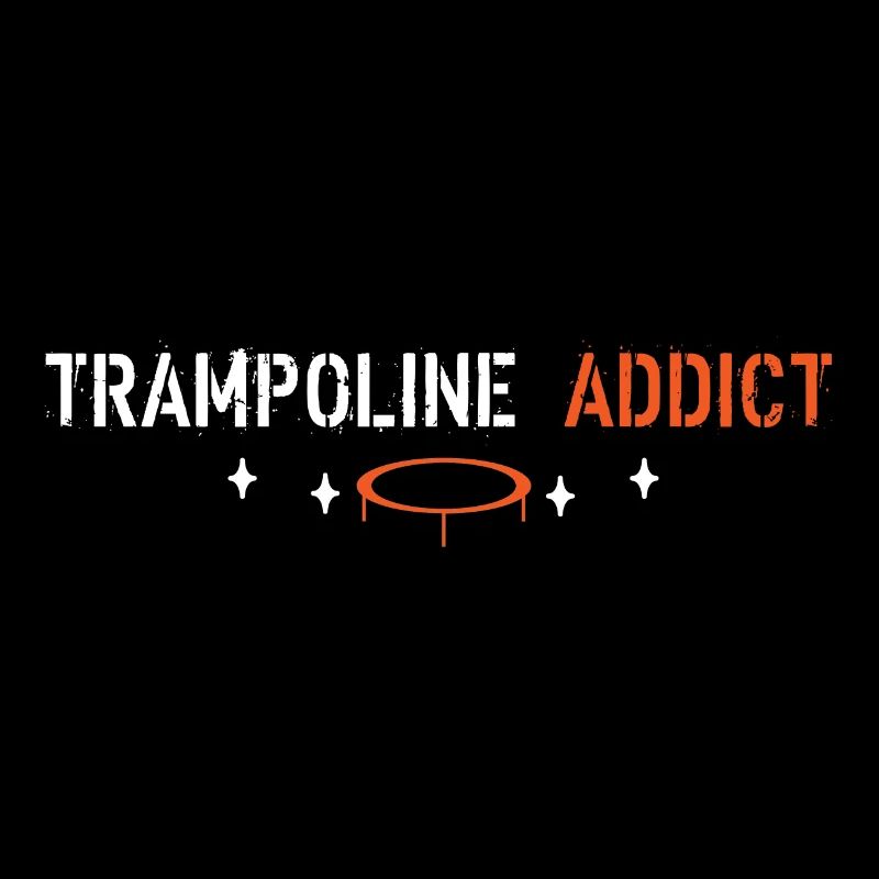Trampolin-Süchtige