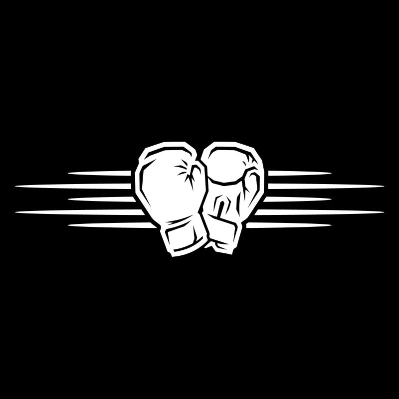 Logo de l’icône des gants de boxe