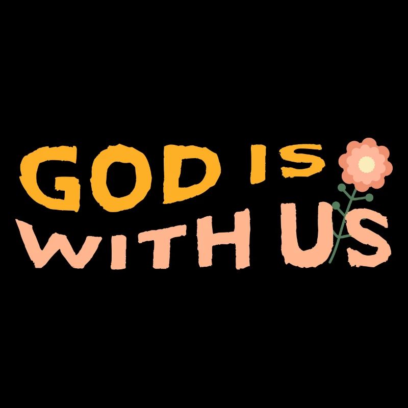Dieu est fleur avec nous
