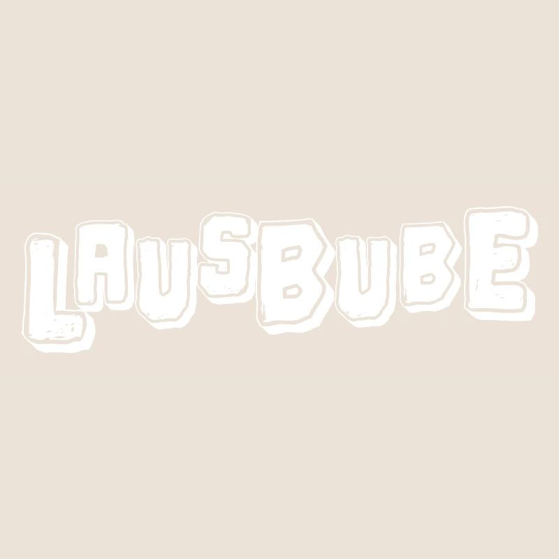 Lausbube in weiss