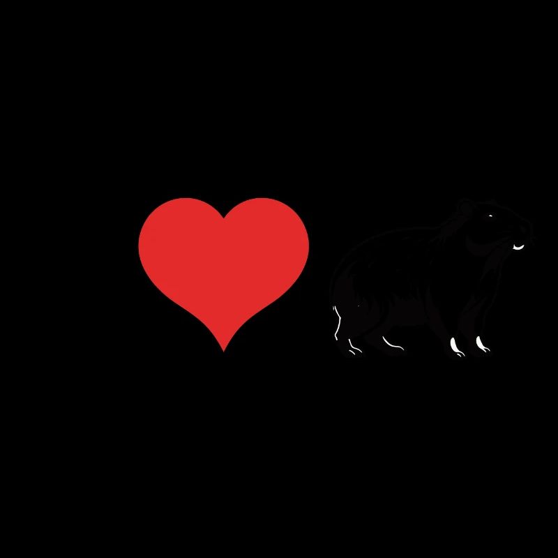 J’aime Capybara Citation - Pet Design