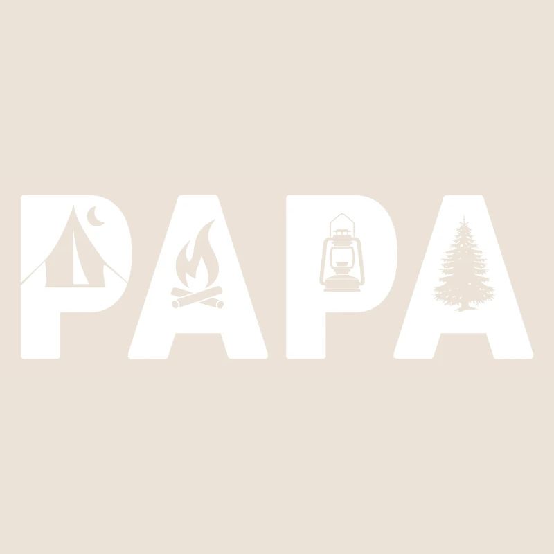 papa camping randonné