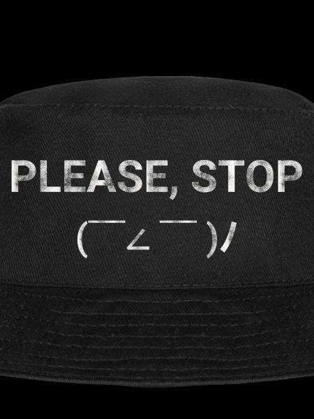 Please Stop Emoji text