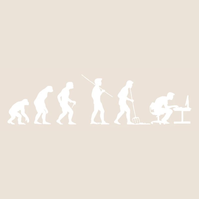 Evolution Programmierer Computerfreak