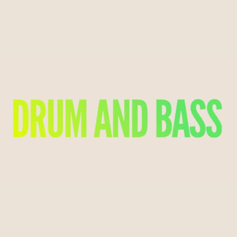 Tambour et basse verts de gradient