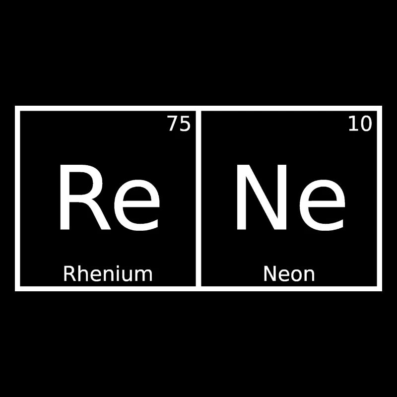 Rene Name First Name Chemistry Periodic Table Elements