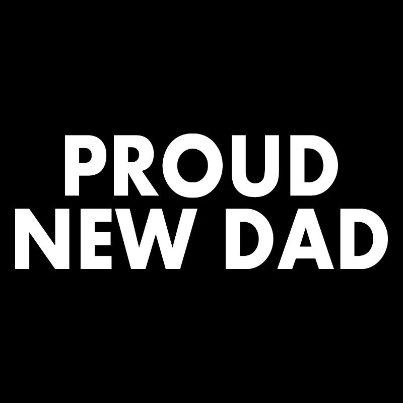 Proud new dad