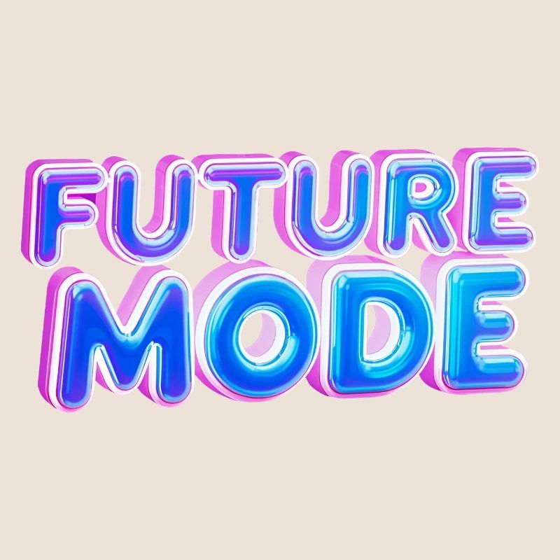 Néon de mode future