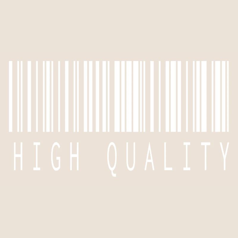 HIGH QUALITY BARCODE WHITE