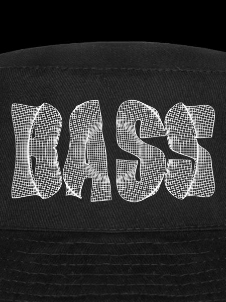 Texte de basse blanc