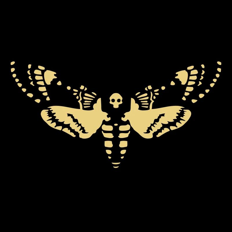 Sphinx tête de mort butterfly skull