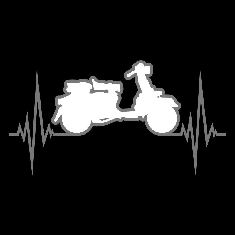 logo cool roller puls herzschlag frequenz clipart