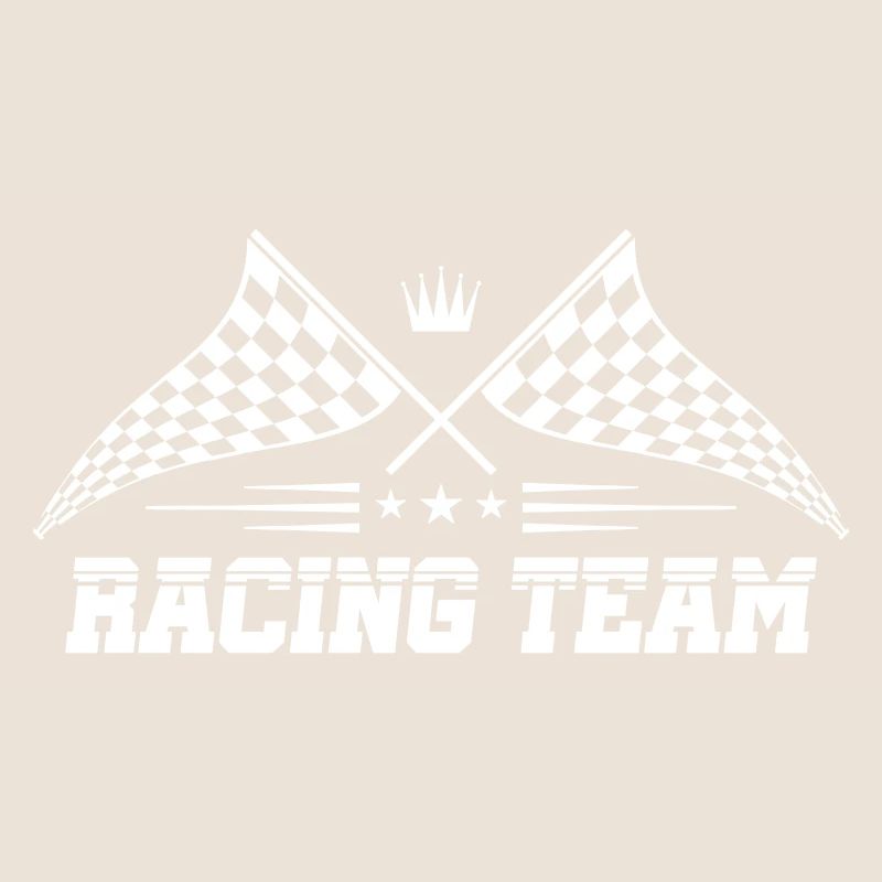 équipe de course drapeau icône logo course